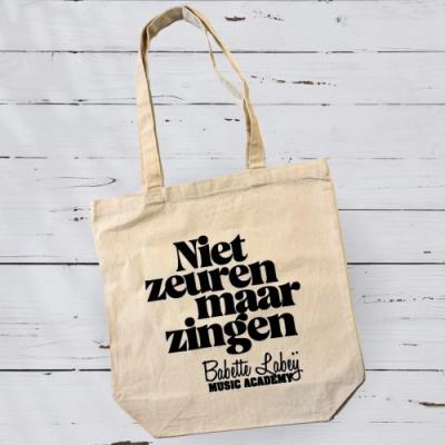 BLMA Tote Bag - Niet zeuren maar zingen