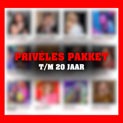 Privélespakket (t/m 20 jaar)